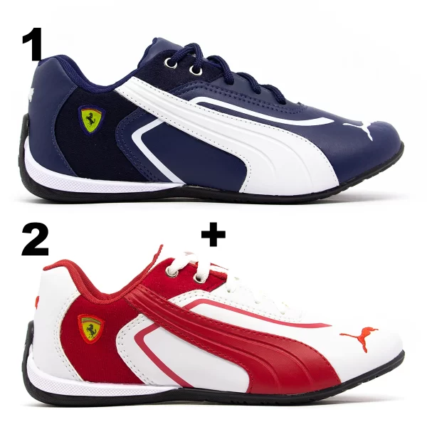 kit 2 Tênis Puma Ferrari - Imagem 10