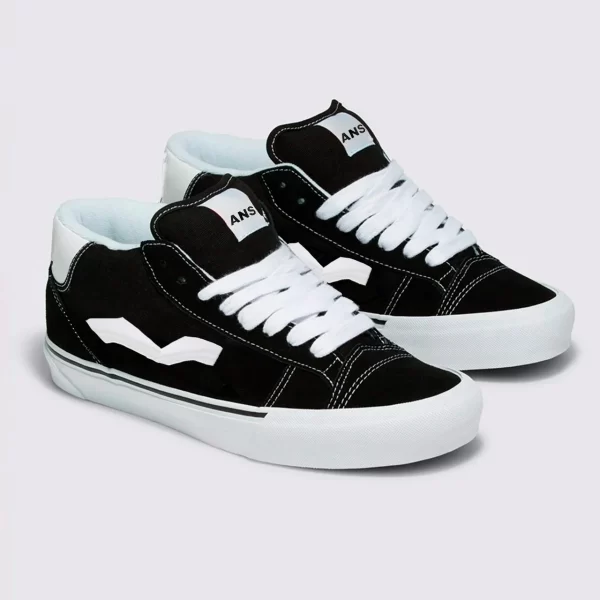 Tênis Botinha Skate Masculino e Feminino Cano Medio MID OLD - Imagem 2