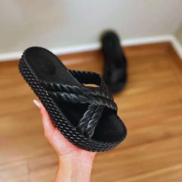 Chinelo Feminino Trançado Nuvem - Imagem 5