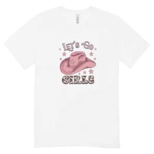 Camisa Feminina Baby Look Lets Go Girls