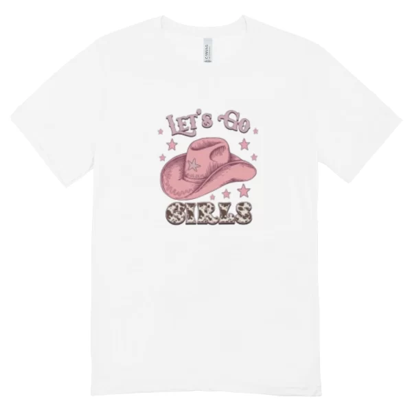 Camisa Feminina Baby Look Lets Go Girls