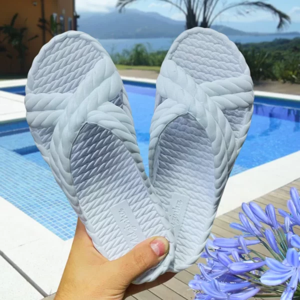 Chinelo Feminino Trançado Nuvem - Imagem 43