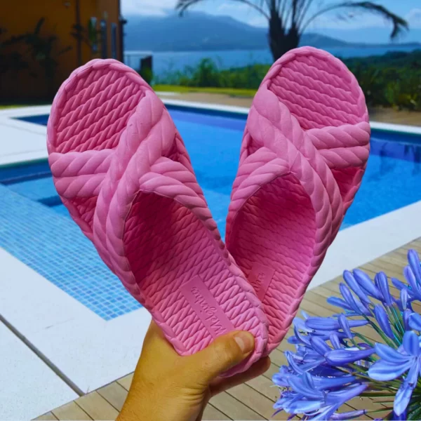 Chinelo Feminino Trançado Nuvem - Imagem 13