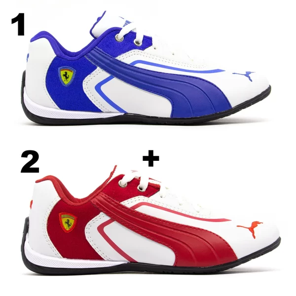 kit 2 Tênis Puma Ferrari - Imagem 5