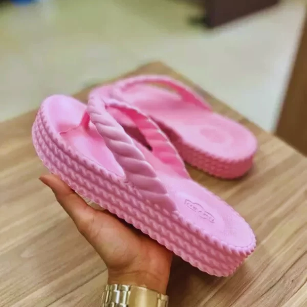 Chinelo Feminino Trançado Nuvem Casual - Imagem 22