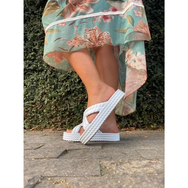 Chinelo Feminino Trançado Nuvem - Imagem 44