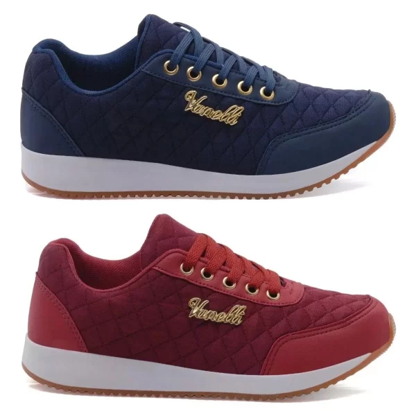 Kit 2 Tênis Feminino Casual Versátil - Imagem 3