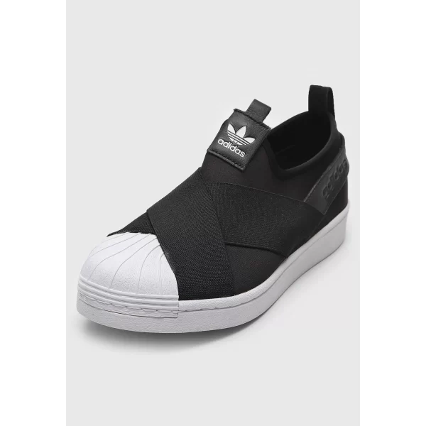 Tênis adidas Originals Superstar Slip On Preto - Imagem 6