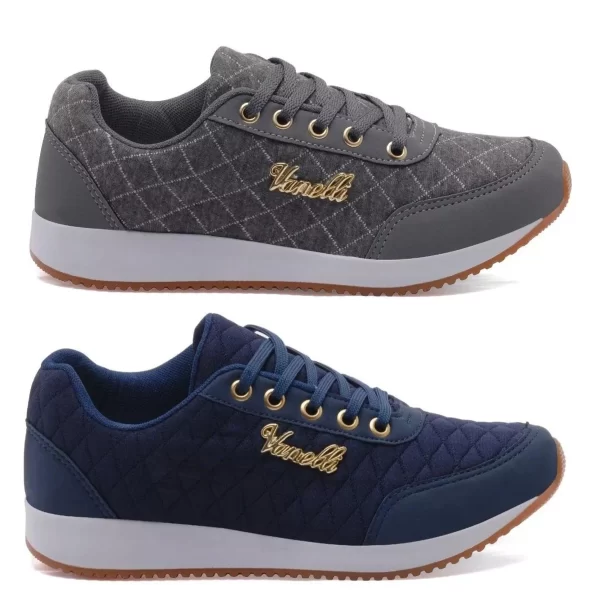 Kit 2 Tênis Feminino Casual Versátil - Imagem 5