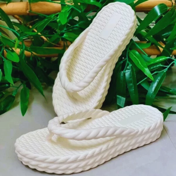 Chinelo Feminino Trançado Nuvem Casual - Imagem 34