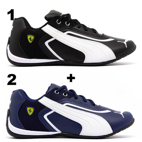 kit 2 Tênis Puma Ferrari - Imagem 4