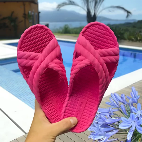 Chinelo Feminino Trançado Nuvem - Imagem 22