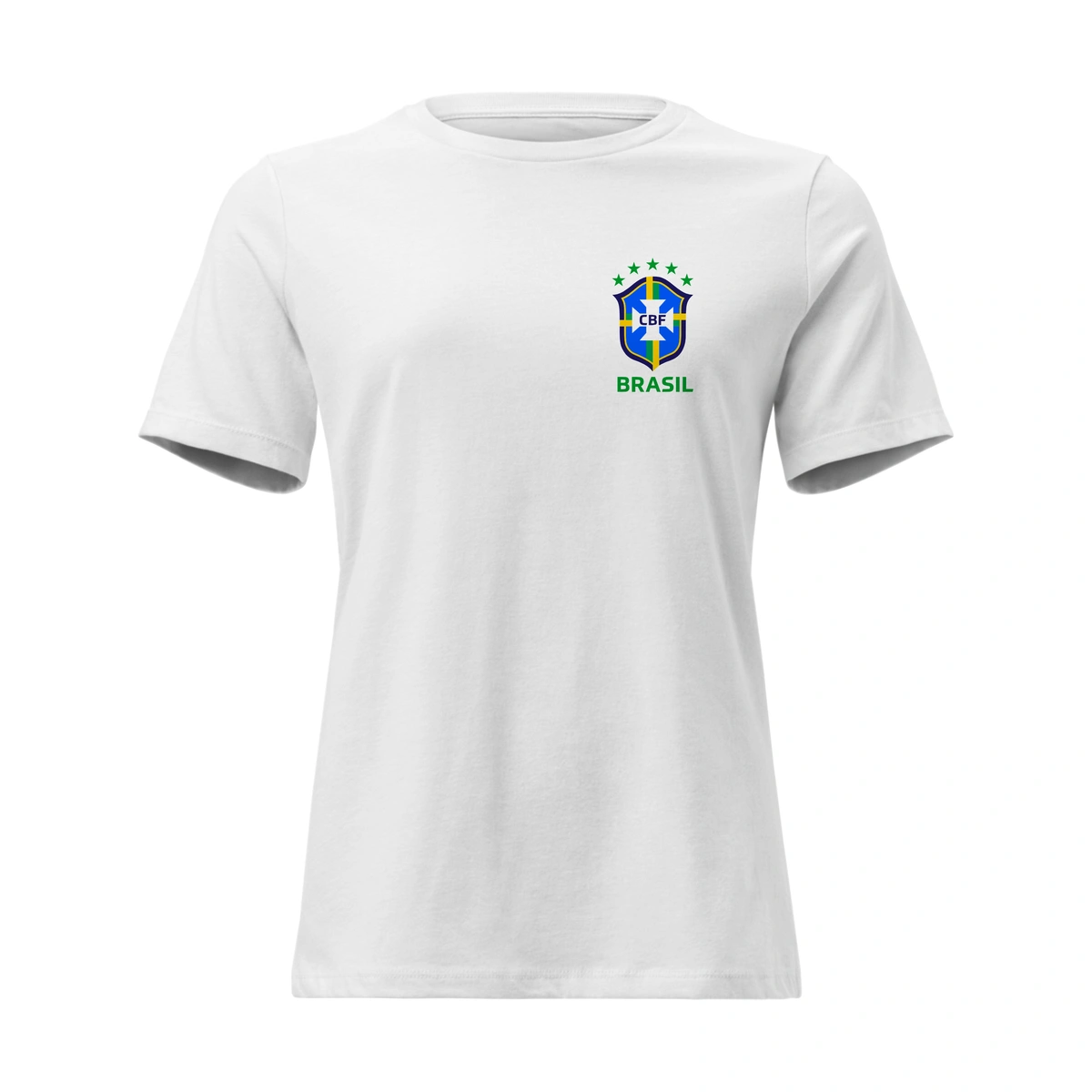Camisa Feminina Baby Look Seleção Brasileira 2019