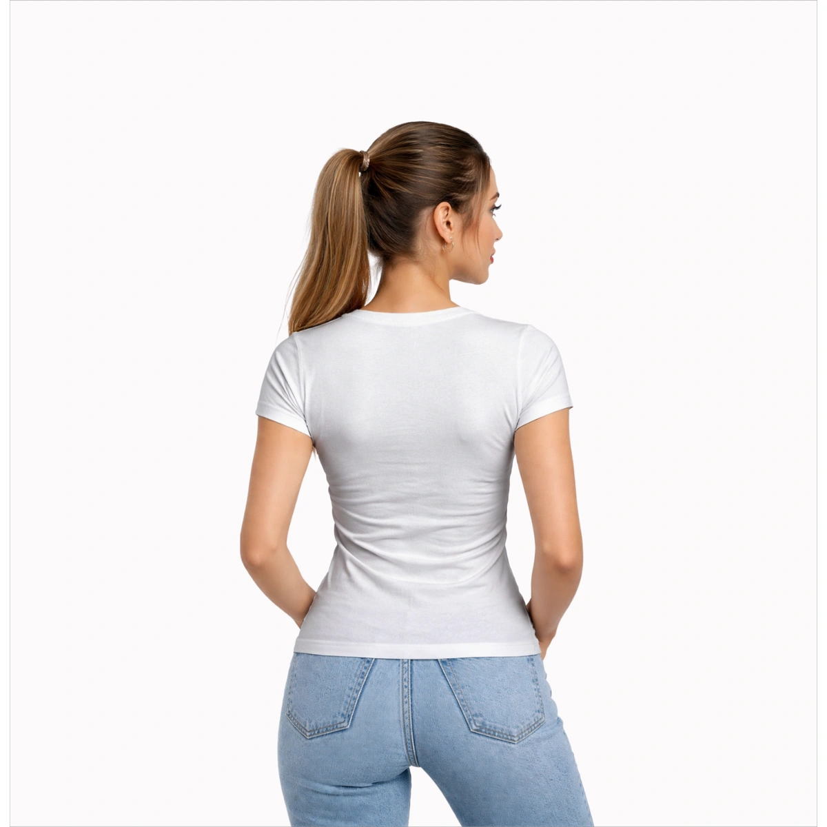 Camisa Feminina Baby Look Seleção Brasileira 2019 - Imagem 4