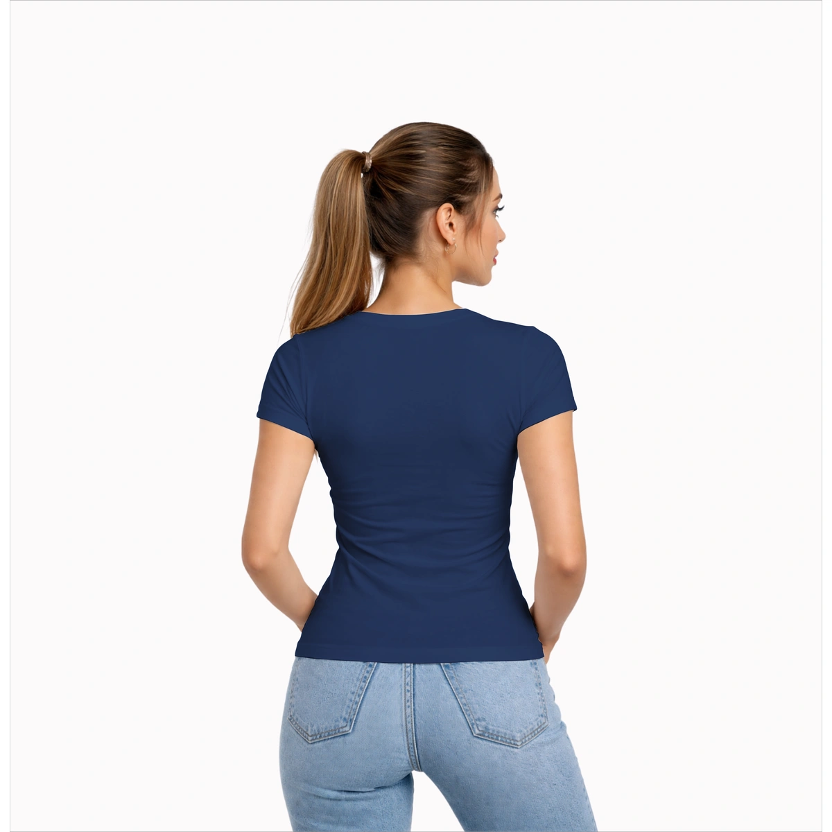Camisa Feminina Baby Look Linha Do Tempo Brasil - Imagem 8
