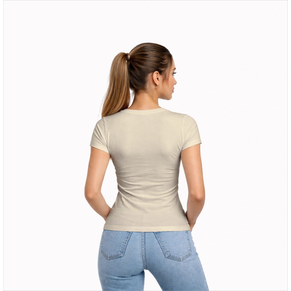 Camisa Feminina Baby Look Linha Do Tempo Brasil - Imagem 4